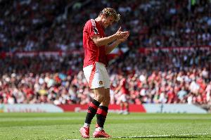 开云登录入口地址-TA：霍伊伦因为进球被算给阿玛德而沮丧，他仍有机会逆转曼联生涯